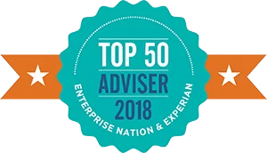 Top 50 Adviser 2018 Badge